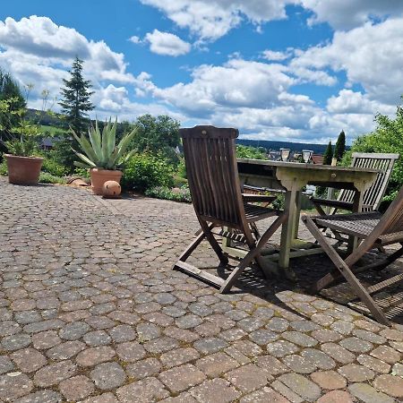 Ferienwohnung Am Sonnigen Haimberg Fulda Esterno foto