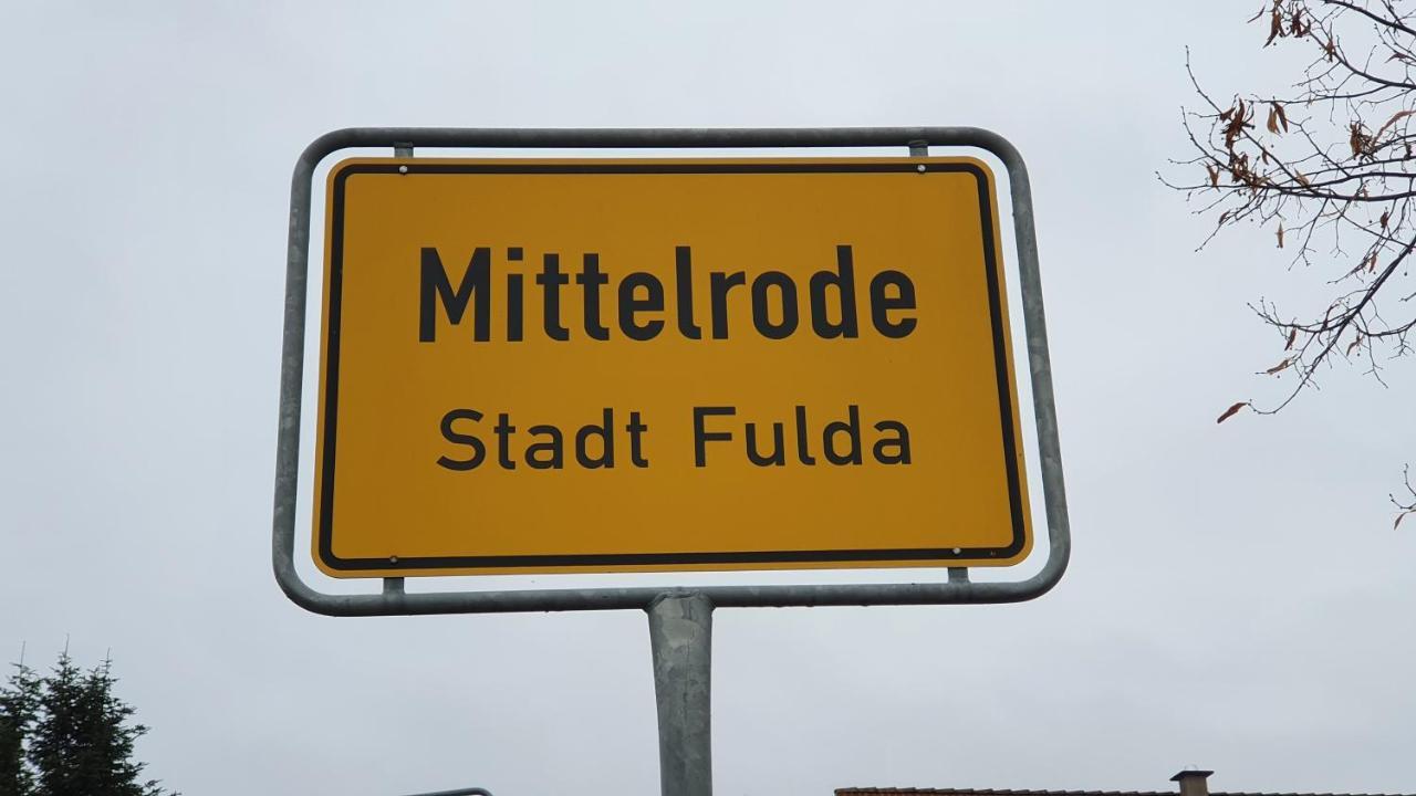 Ferienwohnung Am Sonnigen Haimberg Fulda Esterno foto