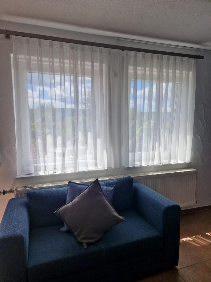 Ferienwohnung Am Sonnigen Haimberg Fulda Esterno foto